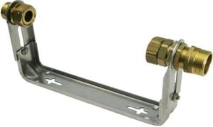 Watermeterbeugel gesloten verstelbaar model