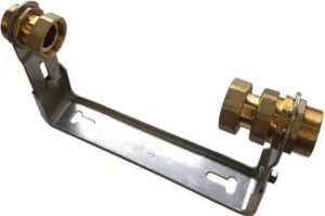 Watermeterbeugel gesloten verstelbaar model