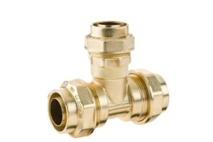 Koppeling T-stuk 7718 exclusief losse steunbussen