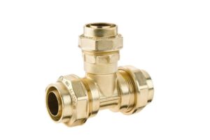 Koppeling T-stuk 7719  inclusief steunbus