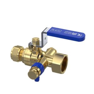 Kogelkraan met aftapgelegenheid 28 serie knel x wartel